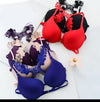 Front open Back Butterfly Wire Bra set