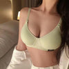 Teenagers Girl Cotton Underwear Bra Small Cup Wire Free Push up Sport Brassiere Lady Summer Thin Seamless Bras