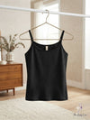 clean, slip-style camisole cut from a soft, lightweight fabric with a smooth drape. It features fine straps and a simple neckline, making it versatile for wearing on its own or as an easy layer under tailoring ( Pack Of 2 )
