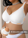 Soft Support Seamless Underwear Comfortable Gathering No
Steel Ring Collection Light Thin Breathable Bra Style