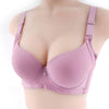 Women's Comfortable Seamless Breathable Push-up Bra with Halter Strap