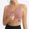 Front Zipper Sports Bra Quick-drying High-elastic Fitness Sports Bra