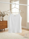 clean, slip-style camisole cut from a soft, lightweight fabric with a smooth drape. It features fine straps and a simple neckline, making it versatile for wearing on its own or as an easy layer under tailoring ( Pack Of 2 )