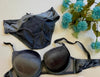 Velvet Pushup wire Bra Set