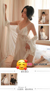 Bridal 3 piece Soft Net nightie