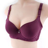 Women's Comfortable Seamless Breathable Push-up Bra with Halter Strap