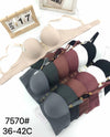 Single padded wire Bra (7570)