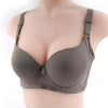 Women's Comfortable Seamless Breathable Push-up Bra with Halter Strap
