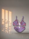 Hot Girls Lip Print Sexy Video Lingerie 2pcs Lace Bra and Panty Set Deep V Neck Women's Underwear Set Sensual
Linaerie