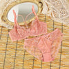 Lace Push-Up Underwire Bra Adjusted straps Solid Ultra-Thin Breathable Spandex/Nylon Logo Waist
