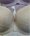 D Lacy Light
Padded Under Wire Half cup lace bra