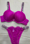 Victoria Secret Pushup Wired Bra Panty Set