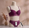 Lingerie Vendors Female Girl's Lace Panty Bra Letter Print
Women's 2 Piece Set Sexy Lingeries