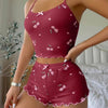 Imported cherry Blossom Shorts & Cami set