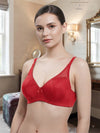 Full-Coverage Everyday Bra
Multi-section panel construction for enhanced support and
natural shaping.
Neckline Detail: Sheer mesh fabric paneling along the upper cup edge for a breathable, elegant look.