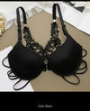 Front open Back Butterfly Wire Bra set