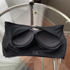 Ice Silk Without Scars Strapless Vest Seamless Wrap Chest Traceless Bra Fixed Cup Word Girdle Girls Ice Silk Tube Top