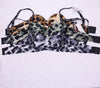 Cheetah Print push Up Padded Wireless Bra