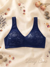 Floral Lace Comfort Bra
Designed with wide, comfortable shoulder straps that help distribute weight evenly and prevent digging, ensuring all-day support