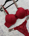 Victoria Secret Pushup Wired Bra Panty Set