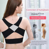 Seamless Breathable Correct Hunchback Gather Front Closure Wide Straps Bra