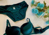 Velvet Pushup wire Bra Set