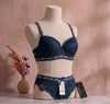 Lingerie Vendors Female Girl's Lace Panty Bra Letter Print
Women's 2 Piece Set Sexy Lingeries