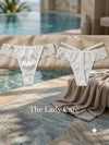 T-back Underwear Sexy Thong Panties Women Floral Lace Seamless Thongs G-string Panty Invisible Women's Panties ( Pack Of Three )