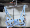 Ladymate ODM/OEM Conjunto De Sujetador Para Mujer Woman Underwire  Printed Customized Design bra
