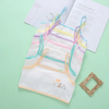 kids Soft Cotton Biddies With Border Colour.                                     Pack of 2